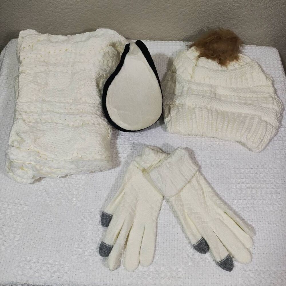Winter Ivory Accessory 4 Piece Set -P - Picture 2 of 4